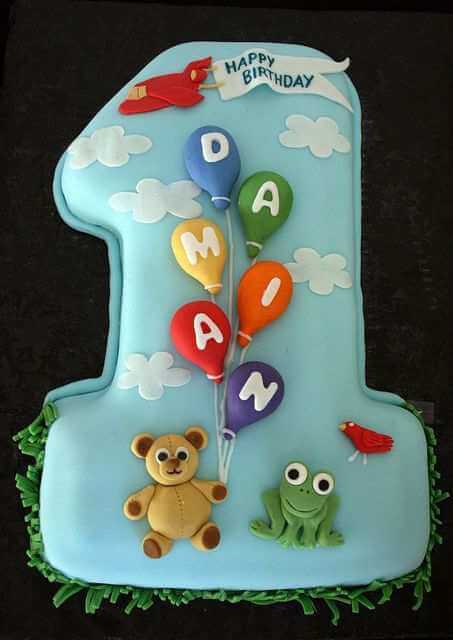 Original First Birthday Ideas for boys and girls. Cake ...