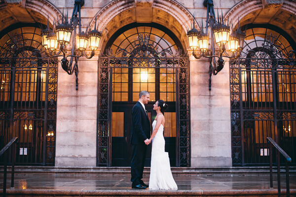 wedding photo from venue